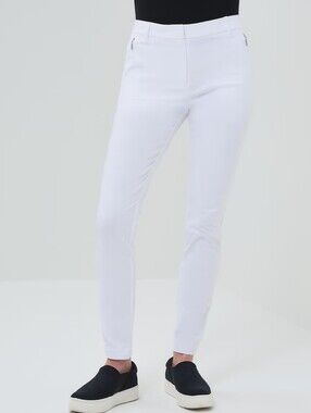Anatomie Women's Small White Thea Curvy Pants New with Tags